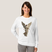 Engels Damen Langarm T-Shirt (Vorne ganz)