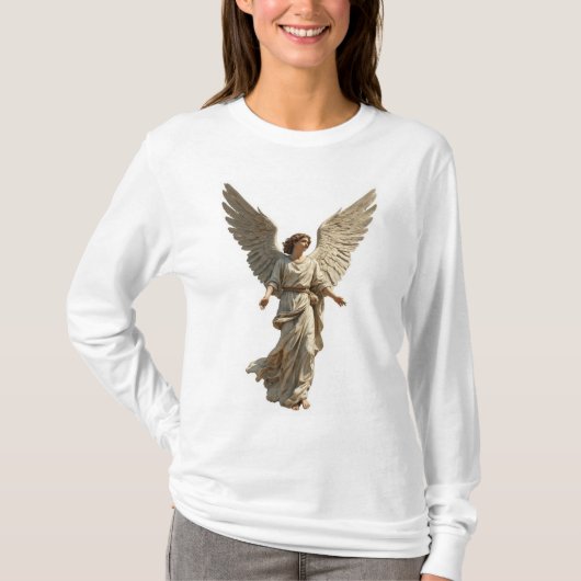 Engels Damen Langarm T-Shirt (Vorderseite)