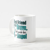 Engels-Eierstock/Gebärmutterkrebs Kaffeetasse (Vorderseite Links)