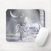 Engels-FeeUnicorns Mousepad (Mit Mouse)