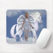 Engels-FeeUnicorns Mousepad (Mit Mouse)