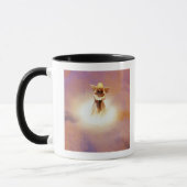 Engels-Figürchen im Schnee Tasse (Links)