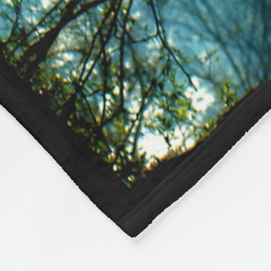 Engels-Fleece-Decke - "das Gespräch " Fleecedecke (Ecke)