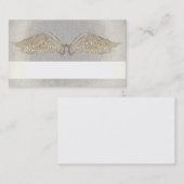 Engels-Flügel, christlich, geistig, Visitenkarte (Vorne/Hinten)