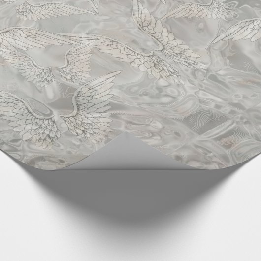 Engels-Flügel Geschenkpapier (Ecke)