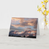 Engels-Flügel Karte (Gelbe Blume)