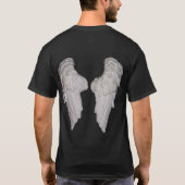 Engels-Flügel - Mann T-Shirt (Rückseite)