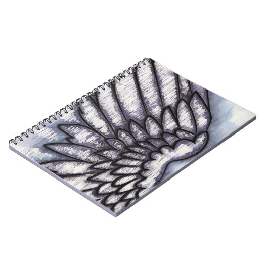 Engels-Flügel Notizblock (Linke Seite)