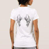 Engels-Flügel - Shirt (Rückseite)
