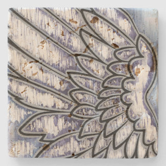 Engels-Flügel-Silber Steinuntersetzer