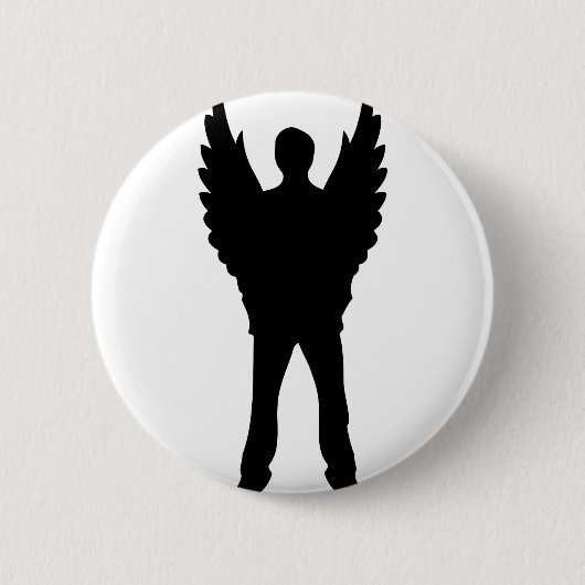 Engels-Form-Ikonenflügel Button (Vorderseite)