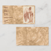 Engels-Frau Visitenkarte (Vorne/Hinten)