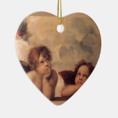 Engels-Glauben-RAPHAEL-Glauben-Segnung niedlich Keramikornament (Rechts)
