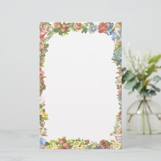 Engels-Grenze Briefpapier (Stehend Vorderseite)