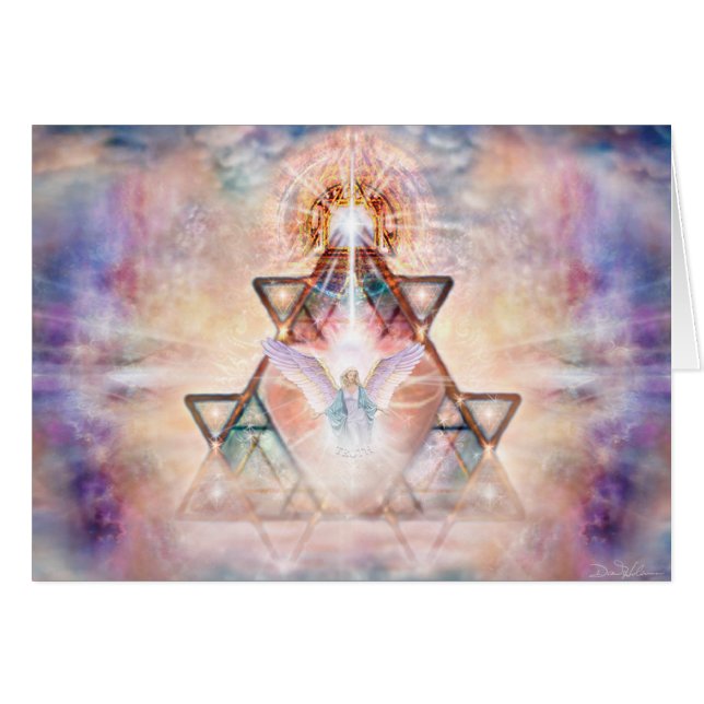 Engels-Herz (Vorderseite (Horizontal))