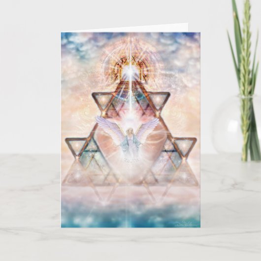 Engels-Herz Karte (Vorderseite)