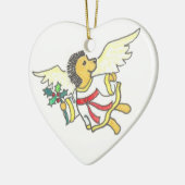 Engels-Igels-Verzierung Keramikornament (Links)