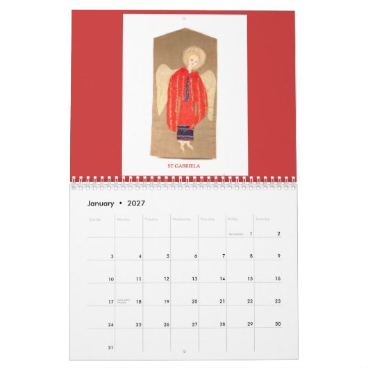 Engels-Ikonen        … Kalender (Jan 2027)