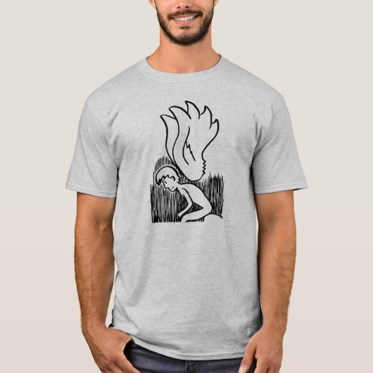 Engels-Junge T-Shirt (Vorderseite)