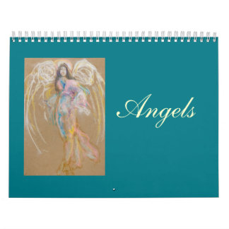 Engels-Kalender: Uncropped Pastellzeichnungen Kalender