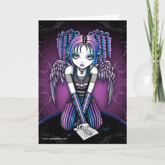 Engels-Karte Ariels Emo Karte (Vorderseite)