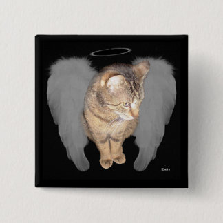 Engels-Katze (Lucian) Button