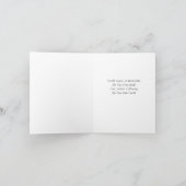 Engels-Katzen-Beileids-Karte Karte (Innenseite)