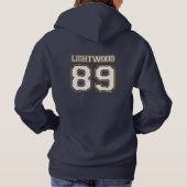 Engels-Logo - Lightwood89 Hoodie (Rückseite)