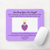 Engels-Mausunterlage Mousepad (Mit Mouse)