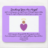 Engels-Mausunterlage Mousepad (Vorne)