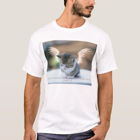 Engels-Miezekatze T-Shirt (Vorderseite)