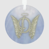 Engels-Monogramm des Buchstabe-D Ornament (Rückseite)