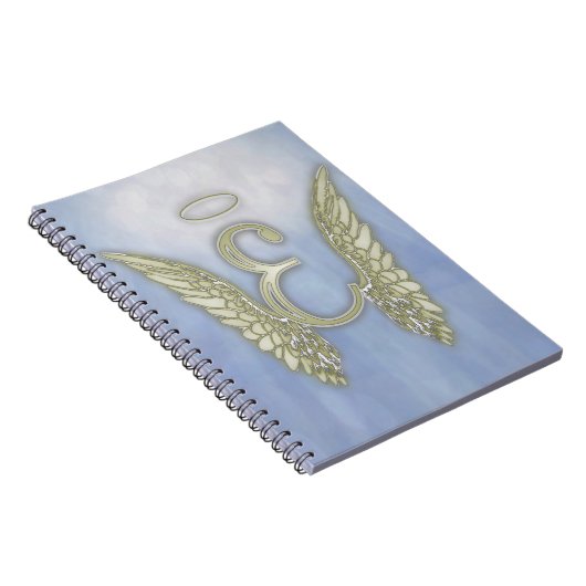 Engels-Monogramm des Buchstabe-E Notizblock (Rechte Seite)