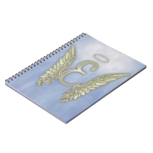 Engels-Monogramm des Buchstabe-E Notizblock (Linke Seite)