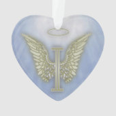 Engels-Monogramm des Buchstabe-I Ornament (Rückseite)