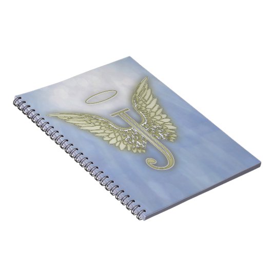 Engels-Monogramm des Buchstabe-J Notizblock (Rechte Seite)