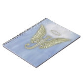 Engels-Monogramm des Buchstabe-J Notizblock (Linke Seite)