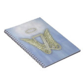 Engels-Monogramm des Buchstabe-Z Notizblock (Rechte Seite)