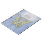 Engels-Monogramm des Buchstabe-Z Notizblock (Linke Seite)