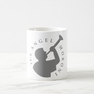 Engels-Moroni-Tassen-Grau Kaffeetasse