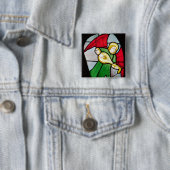 Engels-Musiker Button (Beispiel)