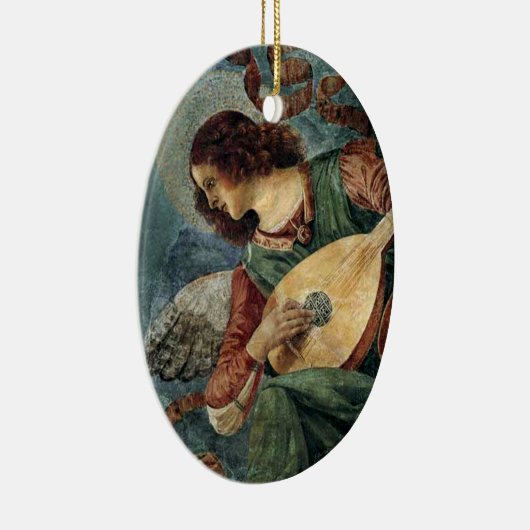 Engels-Musiker - Verzierung Keramikornament (Rechts)