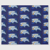 Engels-Notturno Geschenkpapier (Flach)