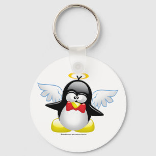 Engels-Pinguin Schlüsselanhänger
