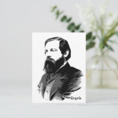 Engels Postkarte (Stehend Vorderseite)