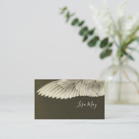 Engels-psychische Visitenkarten Visitenkarte (Stehend Vorderseite)