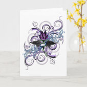 Engels-Rosen-Gruß-Karte Karte (Gelbe Blume)