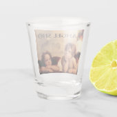 Engels-Schuss Schnapsglas (Rückseite)