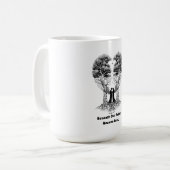 Engels-Schutz-T-Shirt Kaffeetasse (Vorderseite Links)