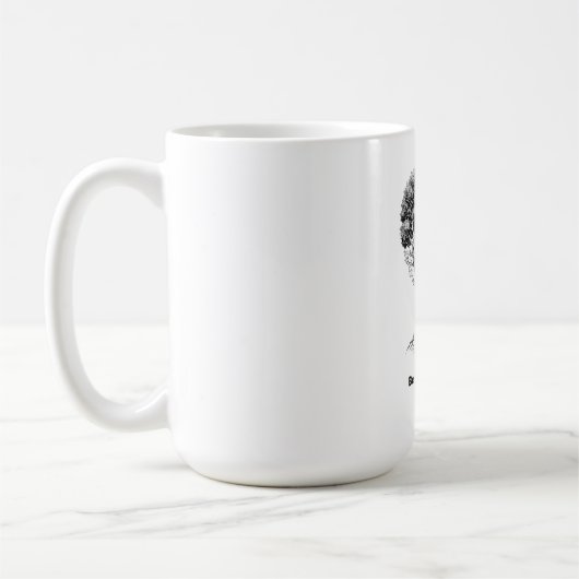 Engels-Schutz-T-Shirt Kaffeetasse (Links)